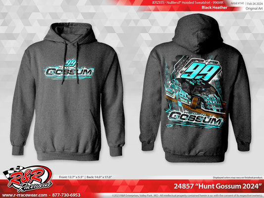 Hunt Gossum 2024 Hoodie (Black Heather)